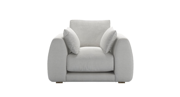 Carmel Armchair in Pumice House Basket Weave