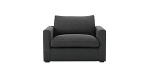 Long Island Slim Armchair in Pumice House Basket Weave