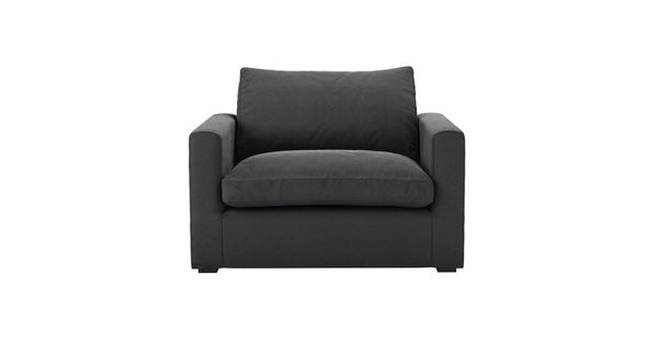 Long Island Slim Armchair in Pumice House Basket Weave