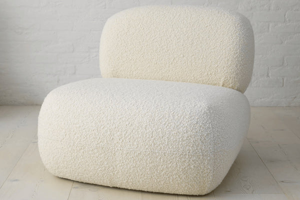 Seattle Armchair in Cappuccino Bubble Velvet