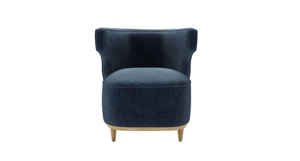 Edie Armchair in Pumice House Basket Weave