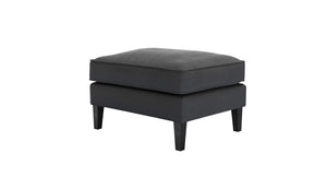 Iggy Medium Rectangular Footstool in Pumice House Basket Weave