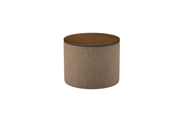 Ringo Storage Drum in Pumice House Basket Weave