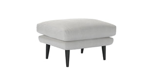 Holly Medium Rectangular Footstool in Pumice House Basket Weave