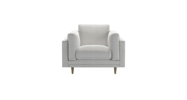 Marco Armchair in Pumice House Basket Weave