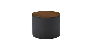 Ringo Storage Drum in Pumice House Basket Weave