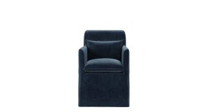 Anders Dining Chair with Arms in Pumice House Basket Weave