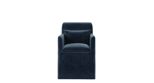 Anders Dining Chair with Arms in Pumice House Basket Weave