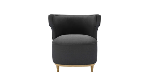Edie Armchair in Pumice House Basket Weave
