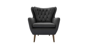 Ernest Swivel Armchair in Pumice House Basket Weave