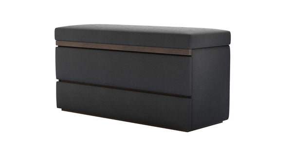 Hardy Bedside Chest of Drawers in Pumice House Basket Weave