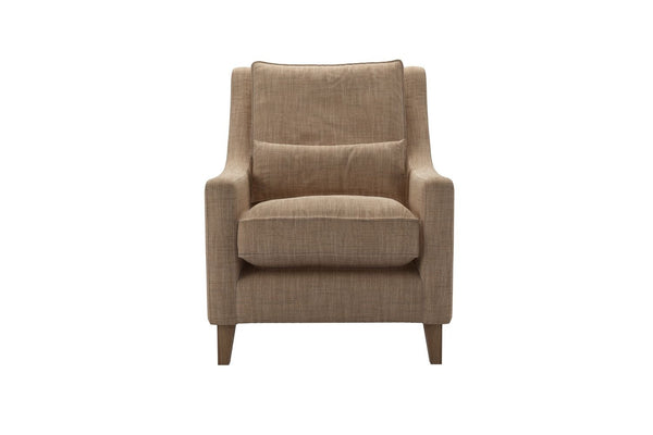 Iggy High Back Armchair in Pumice House Basket Weave