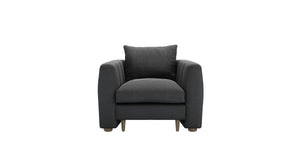 Tiffany Slim Armchair in Pumice House Basket Weave