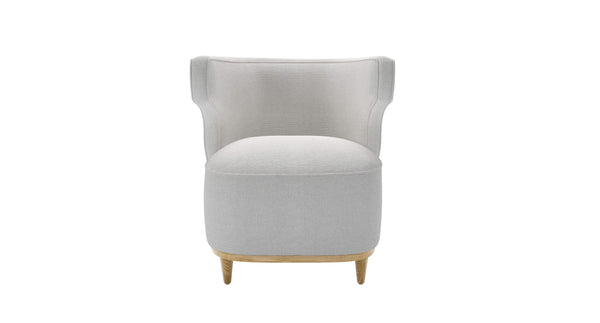 Edie Armchair in Pumice House Basket Weave