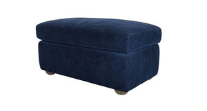 Tiffany Slim Medium Rectangular Footstool in Pumice House Basket Weave