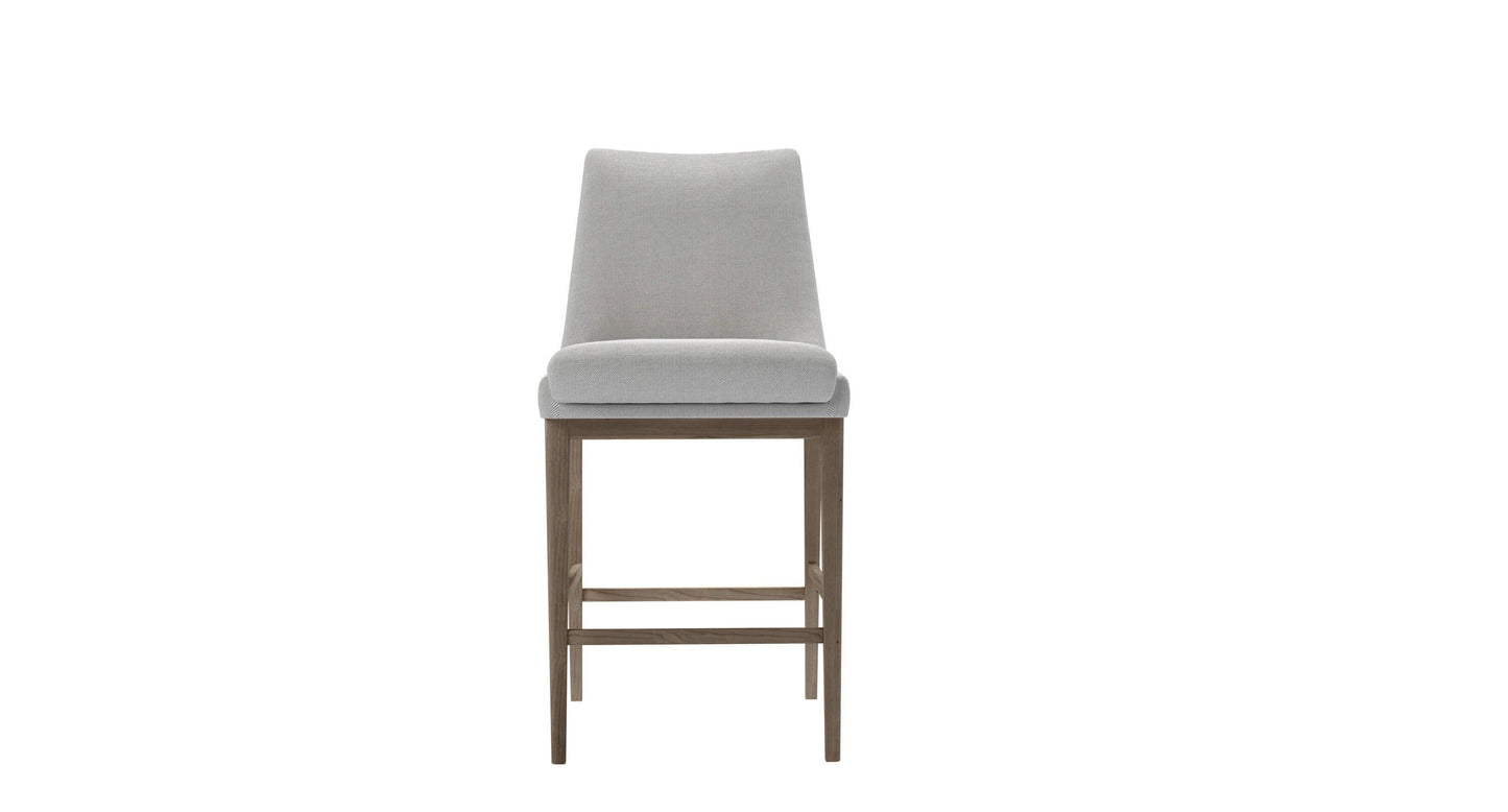 Basil Bar Stool in Pumice House Basket Weave