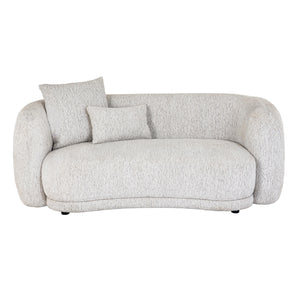 Sorelle 2-Seater Sofa with Cushions Modern Fabric Upholstery, Elegant Design & Relaxed Comfort - My Store