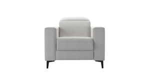 Ezra Recliner Armchair in Pumice House Basket Weave