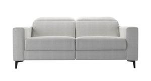 Ezra 2 Seat Recliner Sofa in Pumice House Basket Weave