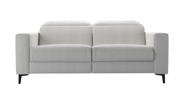 Ezra 2 Seat Recliner Sofa in Pumice House Basket Weave