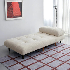 Evans Velvet Sofa Bed – Single & Two Seater Convertible Sleeper Sofa, Space Saving Folding Bed with High Density Sponge Cushion, Modern Small Sofa Bed for Living Room & Guest Room (Multiple Sizes & Colours) - Sleek Furniture