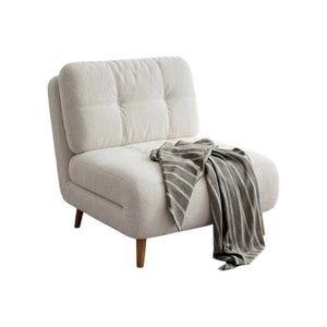 Evans Velvet Sofa Bed – Single & Two Seater Convertible Sleeper Sofa, Space Saving Folding Bed with High Density Sponge Cushion, Modern Small Sofa Bed for Living Room & Guest Room (Multiple Sizes & Colours) - Sleek Furniture