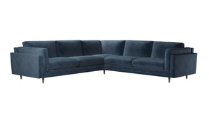 Marco Corner Sofa in Pumice House Basket Weave