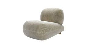 Seattle Armchair in Cappuccino Bubble Velvet