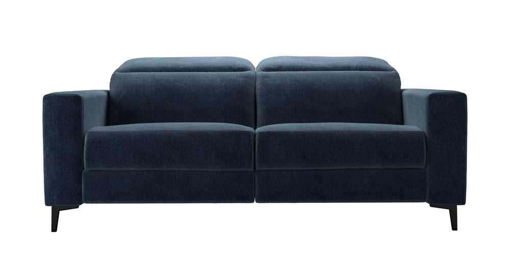 Ezra 2 Seat Recliner Sofa in Pumice House Basket Weave