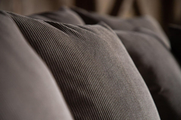 Gillholmen 3-Seater Sofa | Brown Manchester Fabric, Modern 50’s Inspired Design