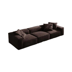 Hee Nordic Otto L411 Three Seater Sofa – 311 cm Modern Contemporary Leathaire Sofa with High Density Sponge - Sleek Furniture
