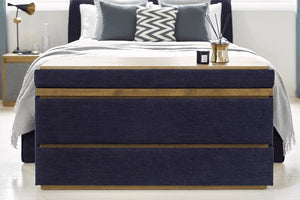 Hardy Bedside Chest of Drawers in Pumice House Basket Weave - My Store