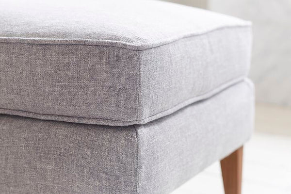 Iggy Medium Rectangular Footstool in Pumice House Basket Weave - My Store