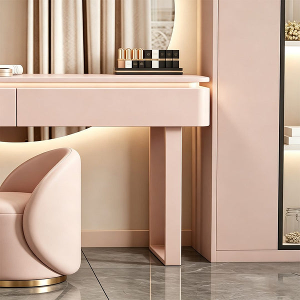 Rosalind Pink Vanity Desk