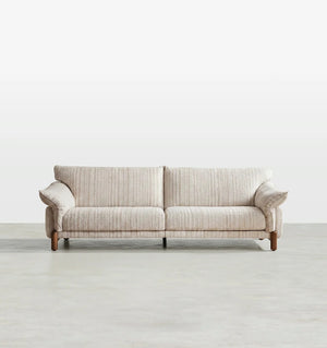 Eclat 2-Seater Sofa – Modern Linen & Chenille Upholstered Couch | Contemporary Living Room Sofa in Multiple Colours - My Store