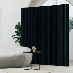 Accordion Folding Screen Room Divider – Expandable 2–3m Cardboard Privacy Partition, 2.4m Height, Lightweight Portable Decorative Wall Divider for Home, Office & Events - My Store