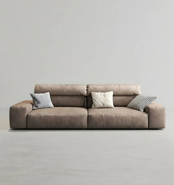Montgomery 2 Seater Sofa – Contemporary Leathaire Upholstered Double Sofa, Modern Living Room Couch, Comfortable Seating for Home & Lounge - My Store