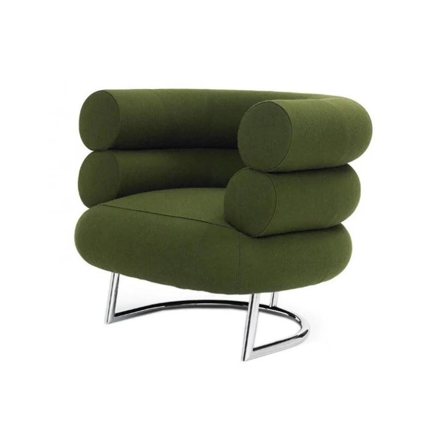 Demure Velvet Armchair – Contemporary Upholstered Accent Chair, Modern Living Room Seating, Comfortable Lounge Chair for Bedroom, Office & Lounge – Green, Black, White, Blue - My Store