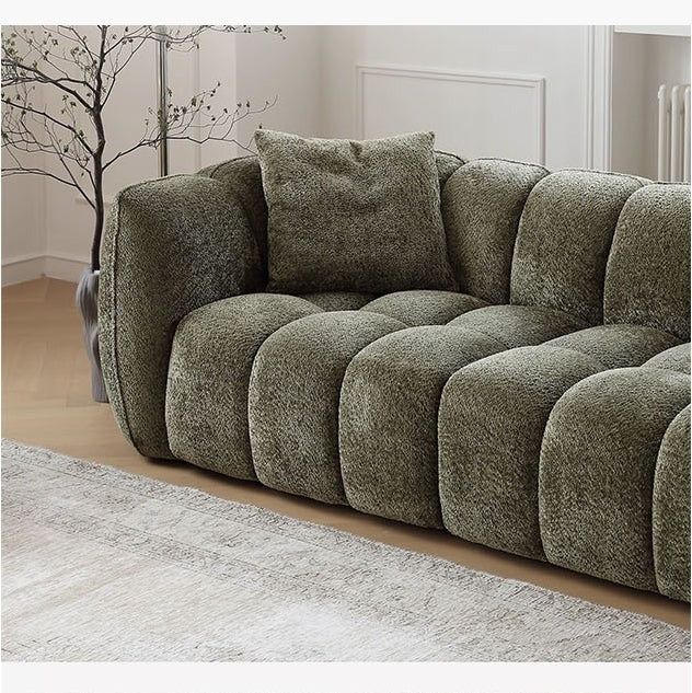 Winslow Pumpin Boucle Three Seater Sofa – Modern Upholstered Couch with High Resilience Foam, Contemporary Living Room Sofa in Soft Boucle Fabric - My Store