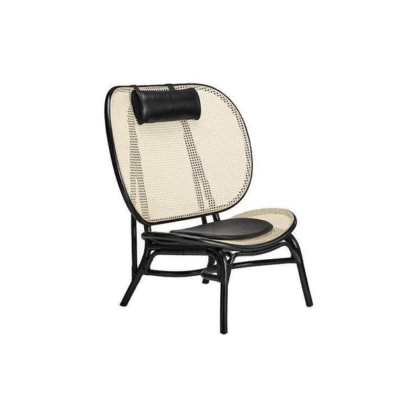 Angelina Rattan Armchair – Contemporary Wooden Frame Lounge Chair with Handwoven Rattan Design for Living Room, Bedroom & Lounge Seating - My Store