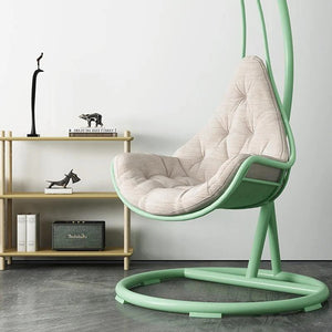 Aravali Rattan Hanging Egg Chair with Stand – Indoor & Outdoor Garden Swing Chair, Modern Rattan-Effect Relaxing Seat for Patio, Balcony & Living Spaces - My Store