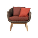Julii Rattan Outdoor Garden Sofa Set – Single & Two Seater Patio Furniture, Modern Woven Rattan Armchair for Garden, Balcony & Outdoor Living Spaces - My Store