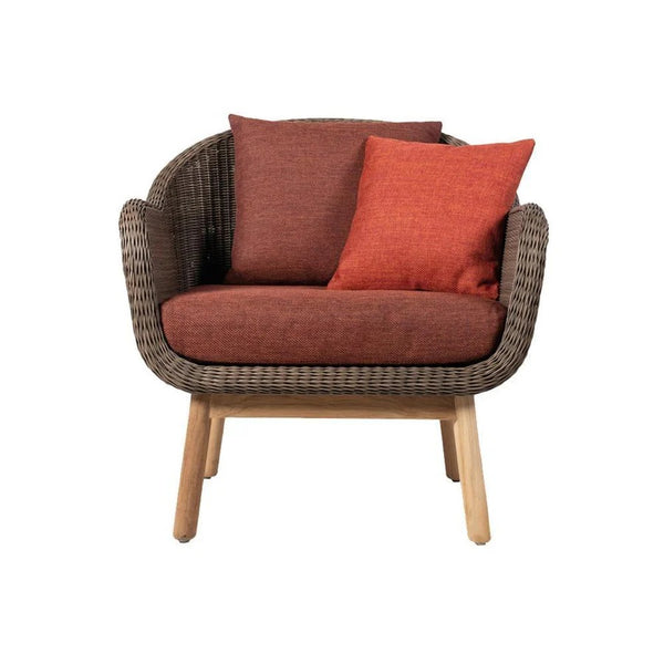Julii Rattan Outdoor Garden Sofa Set – Single & Two Seater Patio Furniture, Modern Woven Rattan Armchair for Garden, Balcony & Outdoor Living Spaces - My Store