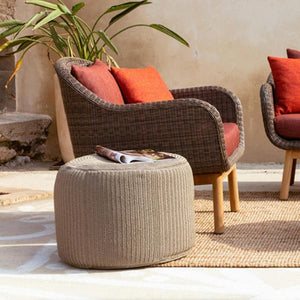 Julii Rattan Outdoor Garden Sofa Set – Single & Two Seater Patio Furniture, Modern Woven Rattan Armchair for Garden, Balcony & Outdoor Living Spaces - My Store
