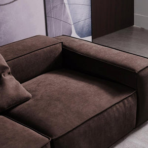 Hee Nordic Otto L411 Three Seater Sofa – 311 cm Modern Contemporary Leathaire Sofa with High Density Sponge - My Store