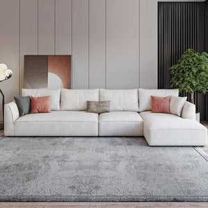 R77 Dexter 2 Seater Corner Sofa – Modern Leathaire Upholstered Compact L-Shape Sofa, Contemporary Comfortable Living Room Couch, No Assembly Required - My Store