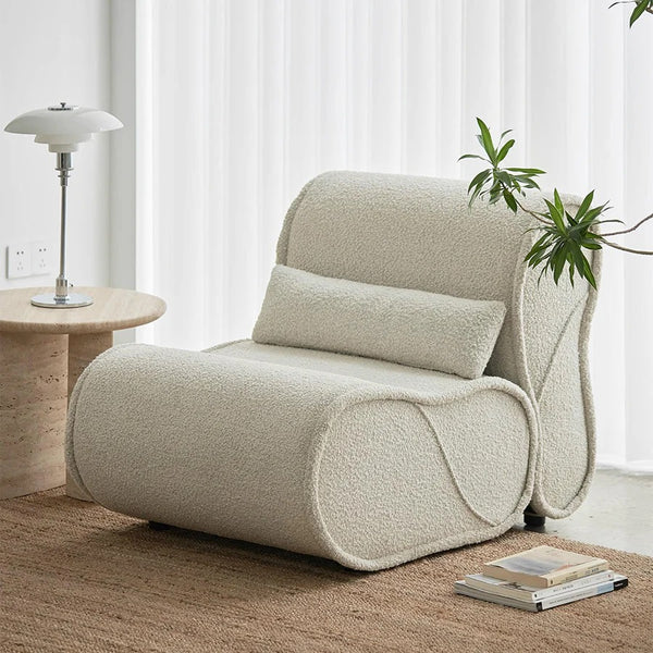 Shimizu Modular 3 Seater Corner Sofa | Luxury Bouclé Upholstered Sectional Sofa with High-Density Foam | Modern Contemporary L-Shape Couch for Living Room