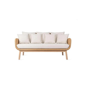Julii Rattan Outdoor Garden Sofa Set – Single & Two Seater Patio Furniture, Modern Woven Rattan Armchair for Garden, Balcony & Outdoor Living Spaces - My Store