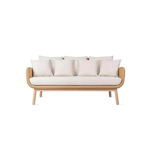 Julii Rattan Outdoor Garden Sofa Set – Single & Two Seater Patio Furniture, Modern Woven Rattan Armchair for Garden, Balcony & Outdoor Living Spaces - My Store