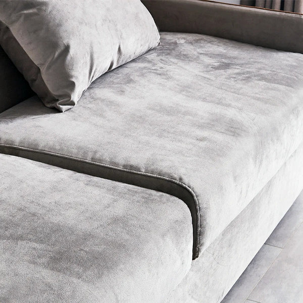 Ramos Two Seater Sofa Bed Flannelette Upholstered Convertible Sofa to Bed – High Density Sponge Comfort Sofa Bed for Living Room & Guest Room (Made to Order)